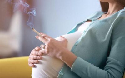مخاطر تدخين المرأة الحامل